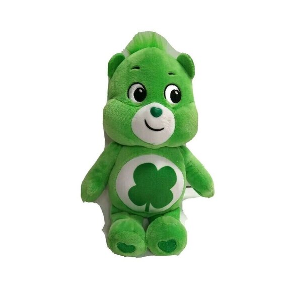 Care Bears Unlock The Magic Basic Fun Good Luck Teddy Bear Green Plush Toy 10 in - Picture 2 of 7